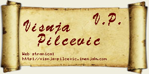 Višnja Pilčević vizit kartica